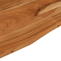 Produktbild för Bordsskiva 100x80x2,5 cm rektangulär massiv akacia