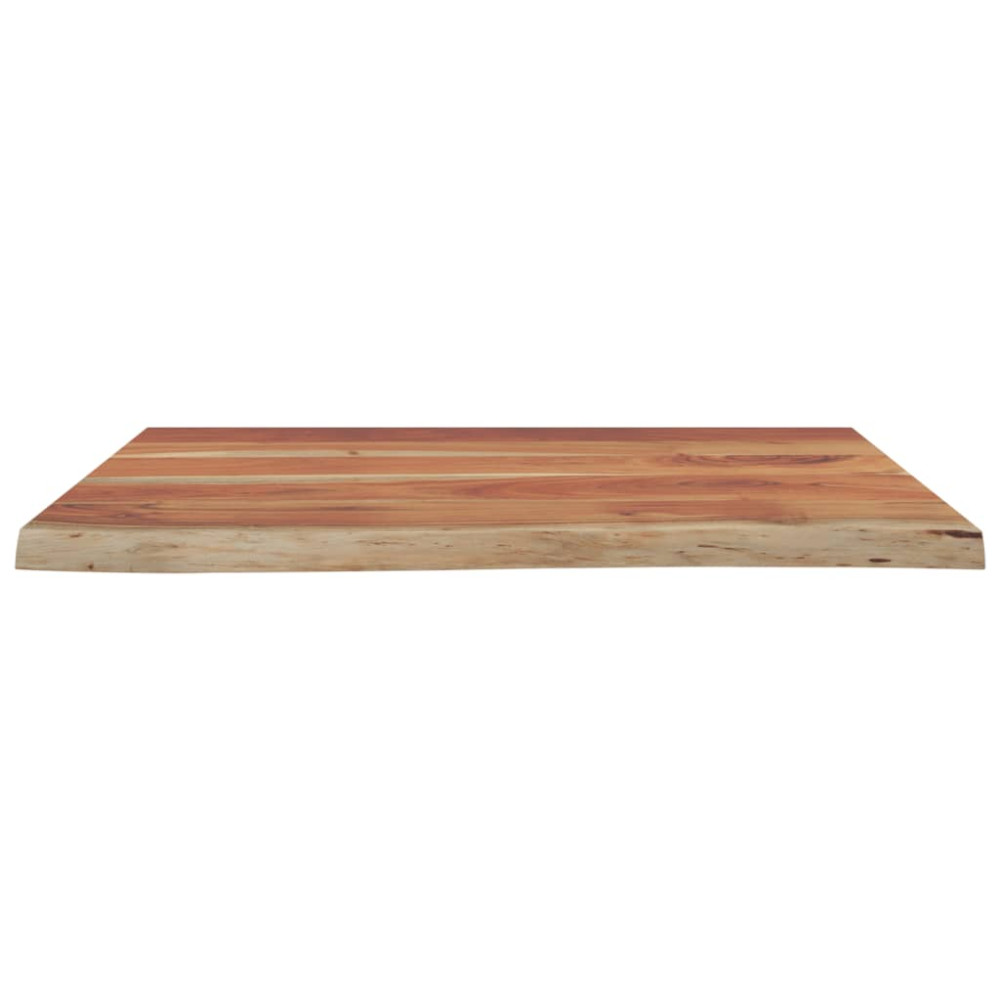 Produktbild för Bänkskiva för badrum 80x60x3,8 cm rektangulär massiv akacia