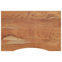 Produktbild för Bordsskiva 100x60x2,5 cm rektangulär massiv akacia