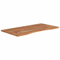 Produktbild för Bordsskiva 120x60x2,5 cm rektangulär massiv akacia
