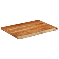 Produktbild för Bänkskiva för badrum 70x60x3,8 cm rektangulär massiv akacia