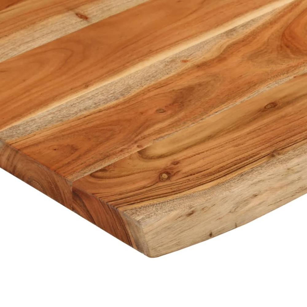 Produktbild för Bänkskiva för badrum 70x60x3,8 cm rektangulär massiv akacia