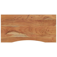 Produktbild för Bordsskiva 110x60x2,5 cm rektangulär massiv akacia