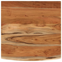 Produktbild för Bänkskiva för badrum 60x60x3,8 cm fyrkantig massiv akacia