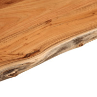 Produktbild för Bänkskiva för badrum 120x60x3,8 cm rektangulär massiv akacia
