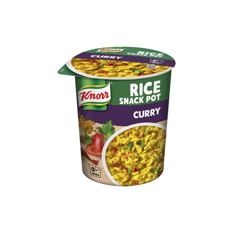 Produktbild för Snack Pot KNORR Rice Curry 102g