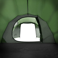 Produktbild för Campingtält tunnel 3 personer grön vattentätt