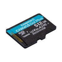 Produktbild för Kingston Canvas Go! Plus - flash-minneskort - 512 GB - mikroSDXC UHS-I