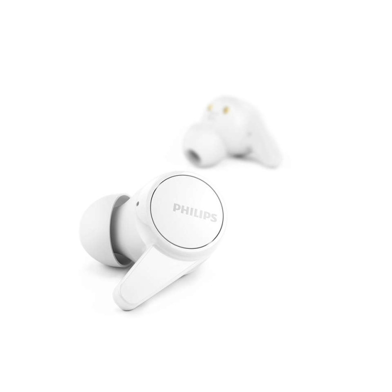Produktbild för Philips 1000 series TAT1207WT/00 hörlur och headset Trådlös I öra Bluetooth Vit