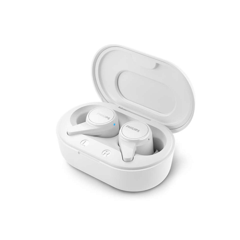 Produktbild för Philips 1000 series TAT1207WT/00 hörlur och headset Trådlös I öra Bluetooth Vit