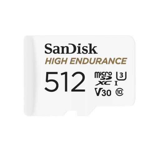 SANDISK SanDisk High Endurance - flash-minneskort - 512 GB - mikroSDXC UHS-I