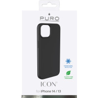 Miniatyr av produktbild för PURO PUROCOQICONBKIP14 mobiltelefonfodral Svart