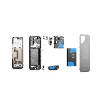 Produktbild för Fairphone 5 16,4 cm (6.46") Dubbla SIM-kort Android 13 5G USB Type-C 8 GB 256 GB 4200 mAh Transparent