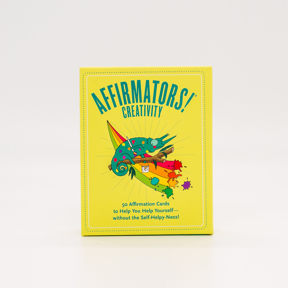 Produktbild för Affirmators! Creativity: 50 Affirmation Cards Deck
