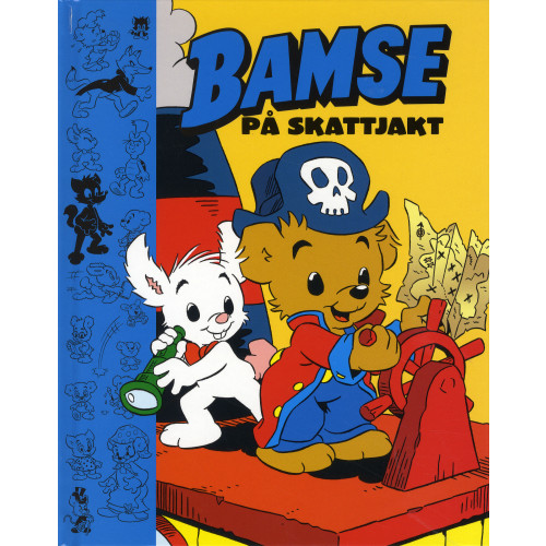 Joakim Gunnarsson Bamse på skattjakt (bok, kartonnage)