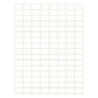 Produktbild för Avery Multi-Purpose Labels 3306 - etiketter - 3712 stk - 8 x 13 mm
