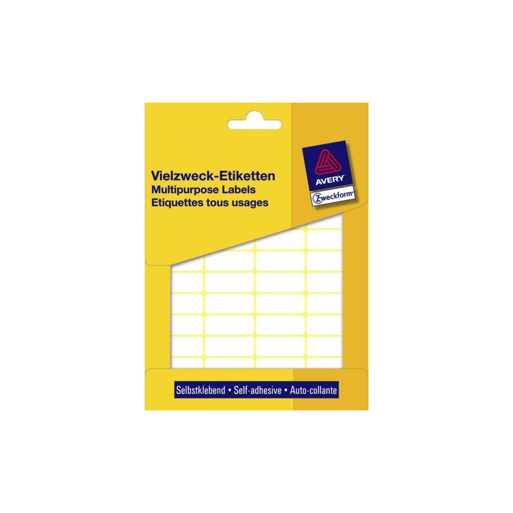 Produktbild för Avery Multi-Purpose Labels 3306 - etiketter - 3712 stk - 8 x 13 mm