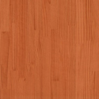 Produktbild för Skobänk vaxbrun 100x28x45 cm massiv furu