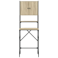 Produktbild för Tvättmaskinsskåp sonoma-ek 68x48,5x194 cm