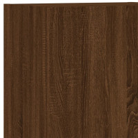 Produktbild för Väggmonterade TV-enheter 4 delar brun ek konstruerat trä