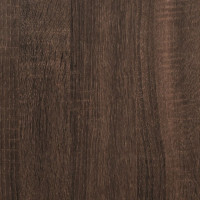 Produktbild för Tvättmaskinhylla brun ek 67x25x163 cm konstruerat trä