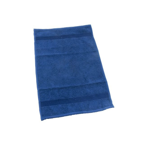 No Brand Frottéhandduk 30x50cm marinblå