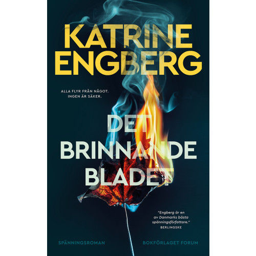 Katrine Engberg Det brinnande bladet (inbunden)