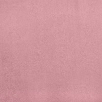 Produktbild för Soffgrupp med dynor 3 delar rosa sammet