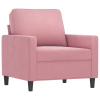 Produktbild för Fåtölj Rosa 60 cm sammet