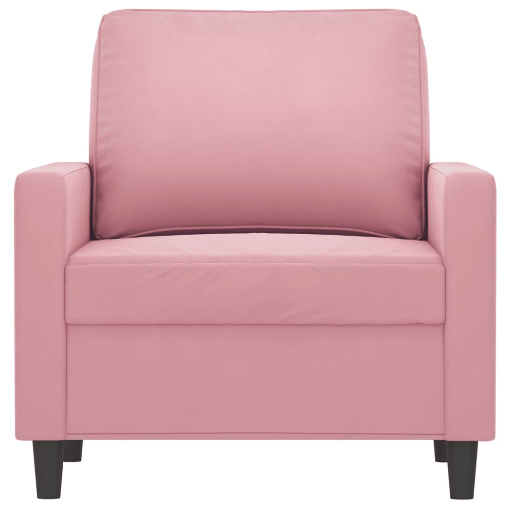 Produktbild för Fåtölj Rosa 60 cm sammet