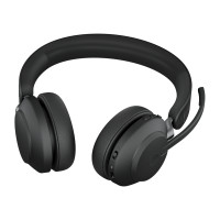 Produktbild för Jabra Evolve2 65, UC Stereo Headset Trådlös Huvudband Kontor/callcenter USB Type-C Bluetooth Svart