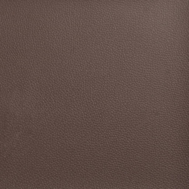 Produktbild för Reclinerfåtölj med fotstöd brun konstläder