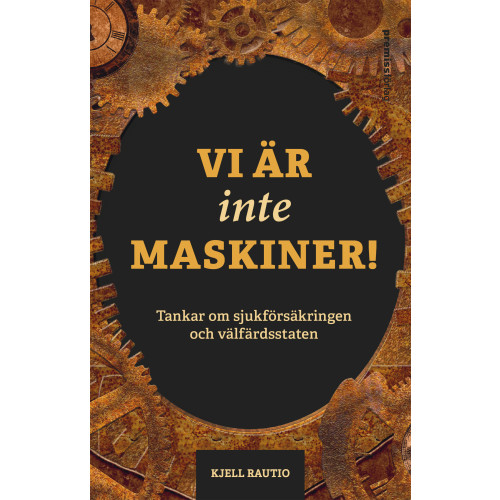 Kjell Rautio Vi är inte maskiner (bok, danskt band)