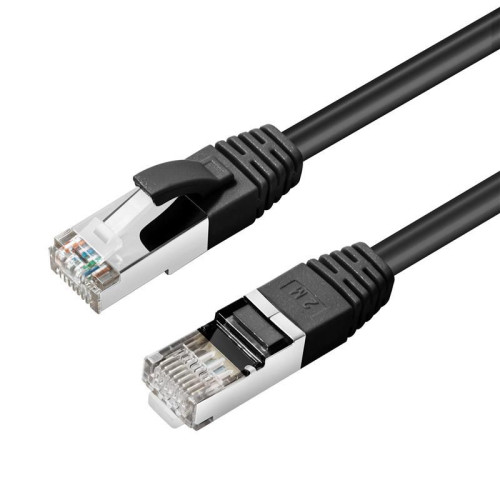 Microconnect Microconnect Rj-45/Rj-45 Cat6 0.5m nätverkskablar Svart 0,5 m F/UTP (FTP)