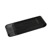 Produktbild för Kingston Technology DataTraveler 70 USB-sticka 256 GB USB Type-C 3.2 Gen 1 (3.1 Gen 1) Svart