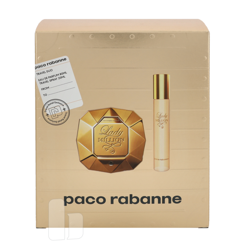 Produktbild för Paco Rabanne Lady Million Giftset