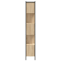 Produktbild för Bokhylla sonoma-ek 72x28x172 cm konstruerat trä