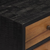 Produktbild för Konsolbord med lådor 116x30x76 cm massiv återvunnen teak