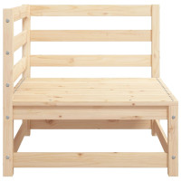 Produktbild för Trädgårdssoffa hörn 70x70x67 cm massiv furu