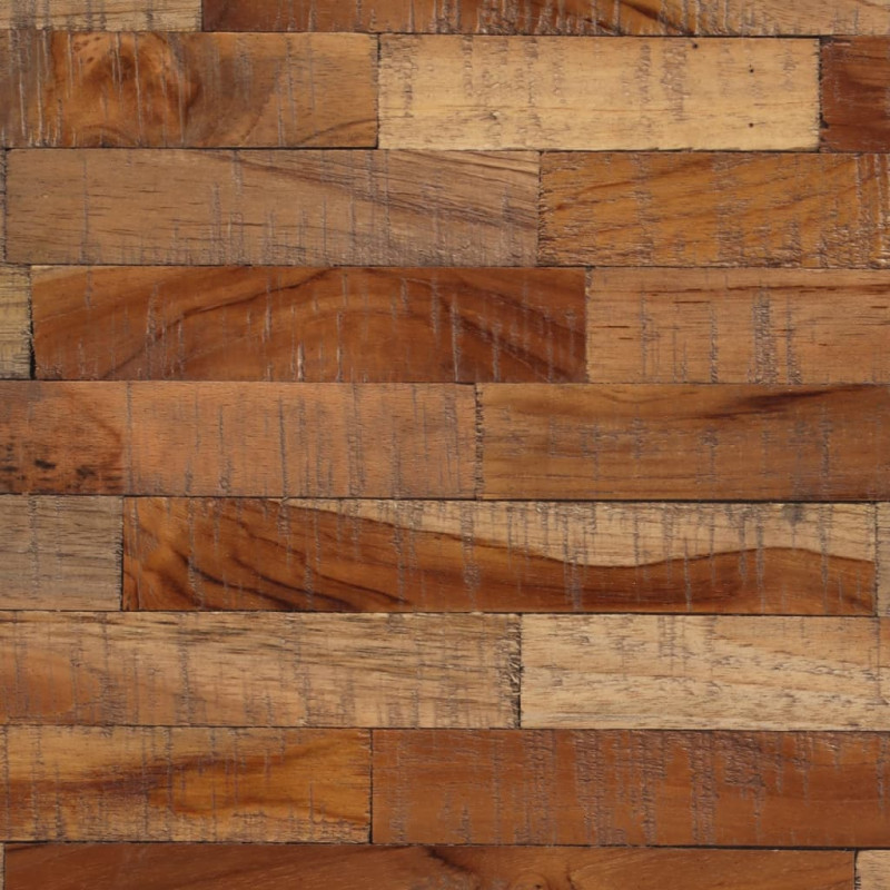 Produktbild för Barbord runt Ø55x110 cm massivt återvunnet trä