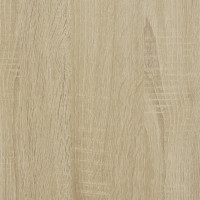 Produktbild för Bokhylla sonoma-ek 102x28x172 cm konstruerat trä