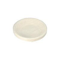 Produktbild för Tallrik PAPSTAR djup Ø190x30mm vit 12/fp
