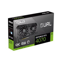 Produktbild för ASUS Dual -RTX4070-O12G-EVO NVIDIA GeForce RTX 4070 12 GB GDDR6X