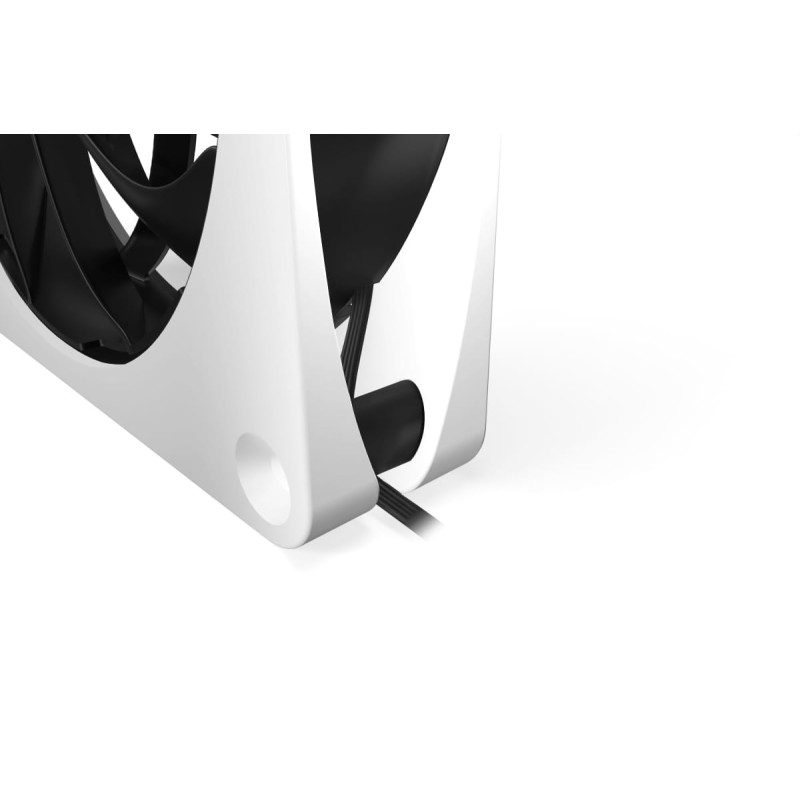 Produktbild för Alphacool Apex Stealth Metall Datorväska Fan 12 cm Vit 1 styck