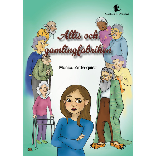 Monica Zetterquist Allis och gamlingfabriken (bok, kartonnage)