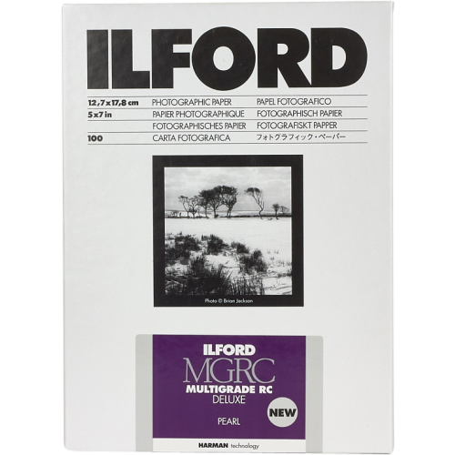 ILFORD PHOTO Ilford Multigrade RC Deluxe Pearl 8.9x12.7cm 100