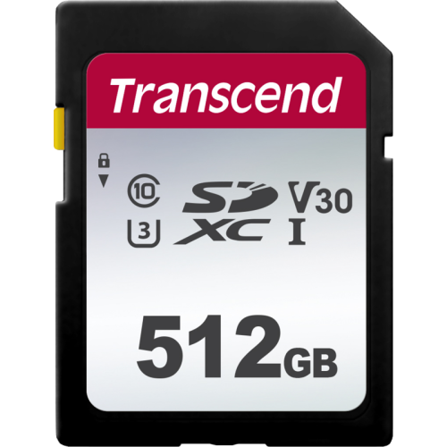 Transcend Transcend Silver 300S SDXC UHS-I U3 (V30) R100/W55 512GB