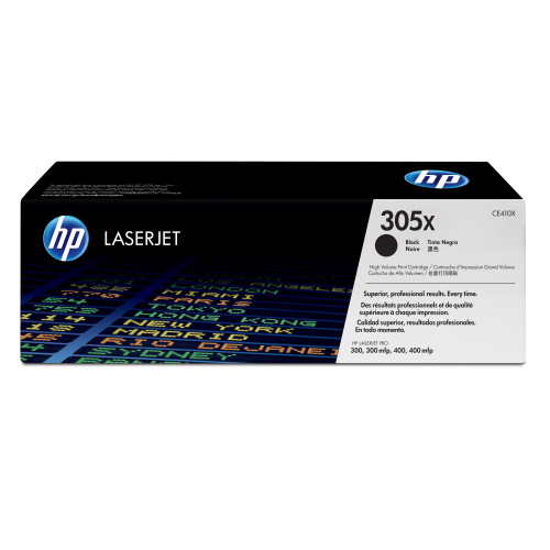HP HP 305X svart LaserJet-tonerkassett med hög kapacitet, original