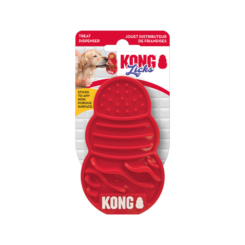 Produktbild för Hundleksak Licks Small KONG 12x7,6x3,1 cm