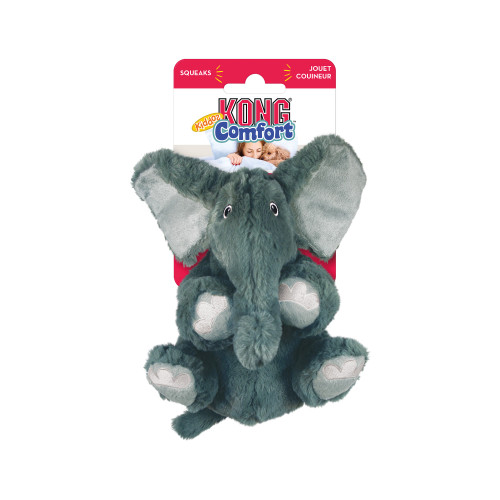 KONG Hundleksak Comfort Kiddos Jumbo Elephant KONG 33x33x19 cm